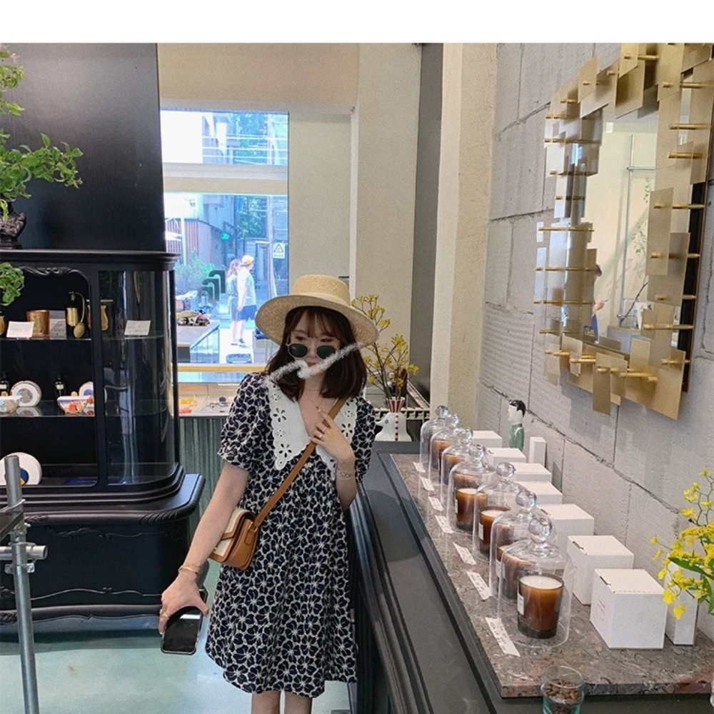 Cute floral summer dress